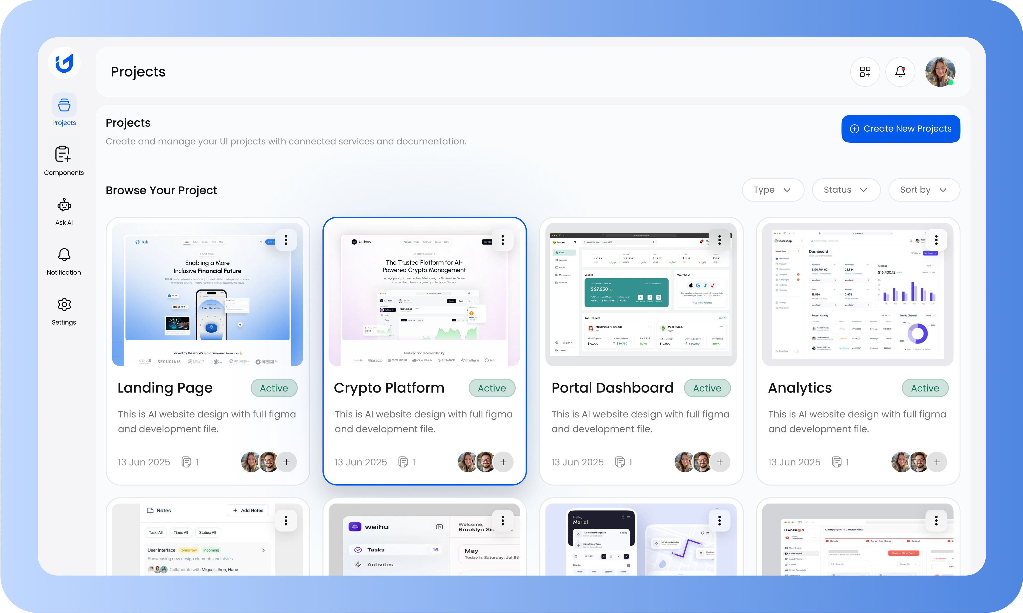 UI-Backend Maps